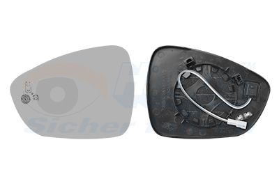 VAN WEZEL Vidro de espelho, espelho retrovisor exterior 4082835 VAN WEZEL 4082835 Vidro espelho retrovisor Peugeot 205 Cabrio a um preço acessível