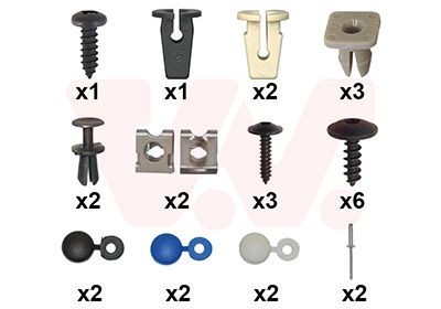 Monteringssett, støtfanger VAN WEZEL 4941794 VAN WEZEL 4941794 Støtfanger holder SEAT ALTEA 2021