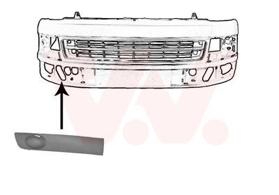 VAN WEZEL Ritilä 5790492 5790492 VAN WEZEL Puskurin ritilä Volkswagen ARTEON hinta