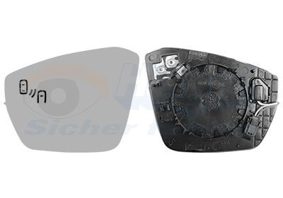 VAN WEZEL Sklo vonkajżieho zrkadla 7631836 VAN WEZEL 7631836 Sklo spätného zrkadla Skoda Felicia 6U1 originálne cena