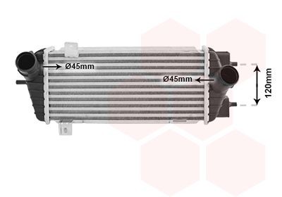 VAN WEZEL Intercooler 82014712 82014712 costo Intercooler VAN WEZEL KIA NIRO