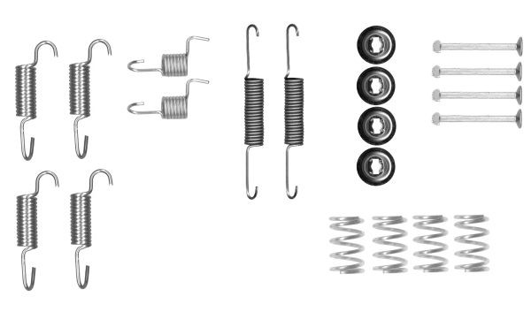 TEXTAR Kit di accessori per ganasce freno 97046200 TEXTAR 97046200 Kit di accessori per ganasce freno DAEWOO Lacetti Hatchback originali prezzo