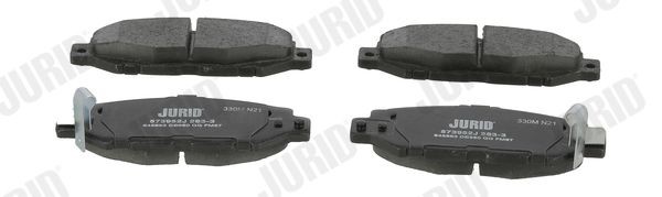 JURID Τακάκια φρένων 573952J Τακάκια Lexus JZS147 573952J JURID