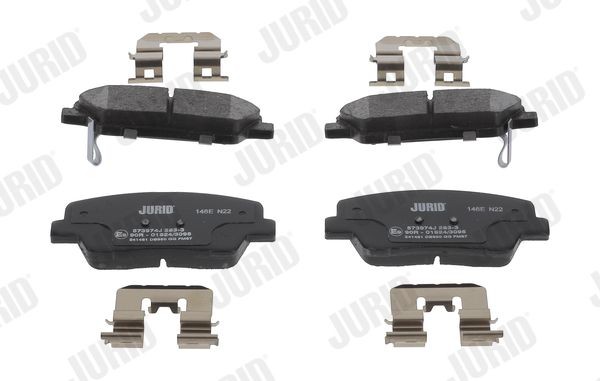 JURID Bromsbelägg 573974J JURID 573974J Bromsbelägg KIA Stinger Hatchback (CK) 2.2 CRDi VGT 4WD 202 hk 2024