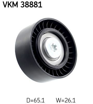 SKF Styrrulle, drivrem VKM 38881 SKF VKM 38881 Löprulle BMW G31