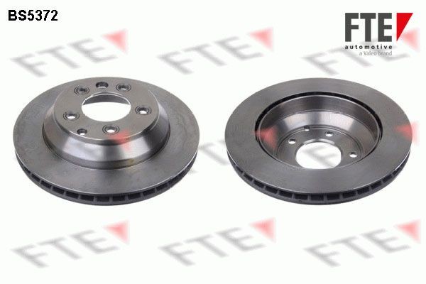 FTE Jarrulevy 9071211 Jarrulevy FTE Taka-akseli, 330x28mm, 5x130, Tuuletettu