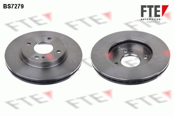 FTE Brake disc 9072025 9072025 FTE JAGUAR brake discs and rotors