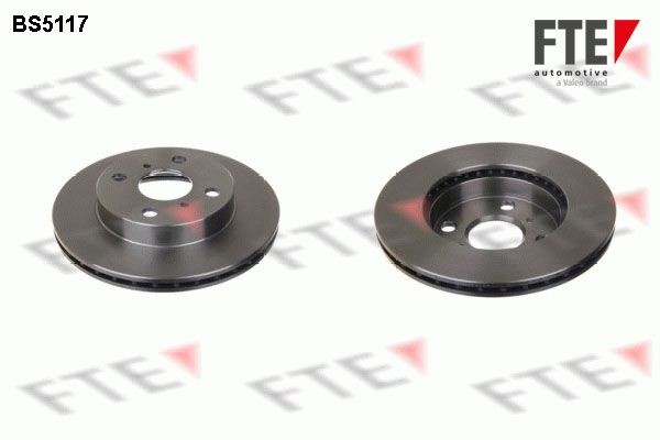 FTE Bromsskiva 9072125 9072125 FTE bromsskiva TOYOTA VERSO