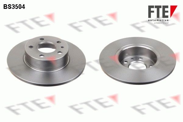 FTE Brake disc 9072129 Fiat 186 Brake rotors 9072129 FTE