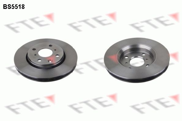 FTE Δισκόπλακα 9072525 9072525 Δίσκοι φρένων TOYOTA AVENSIS FTE