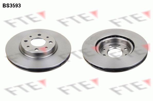 FTE Brake disc 9072589 FIAT PUNTO FTE brake discs 9072589