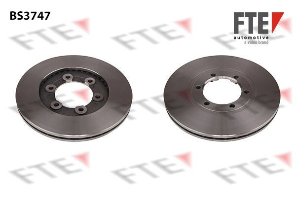 FTE Brake disc 9072684 FTE 9072684 Brake disc KIA Besta Van 2.7 D 82 hp 1995