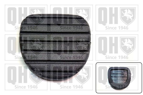 QUINTON HAZELL Brake Pedal Pad EM1810K QUINTON HAZELL EM1810K RENAULT 5 Hatchback pedal rubbers replacement