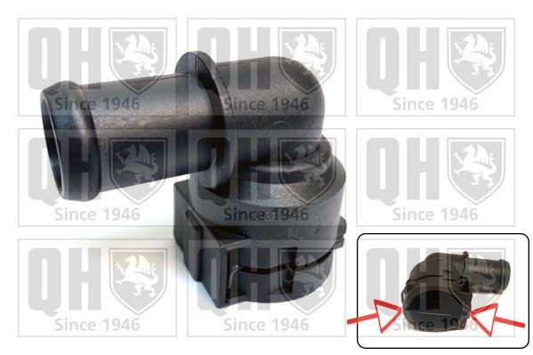QUINTON HAZELL Flange do líquido de refrigeração QTH1043CF QUINTON HAZELL QTH1043CF Flange do líquido de refrigeração VW Crafter Van baratos