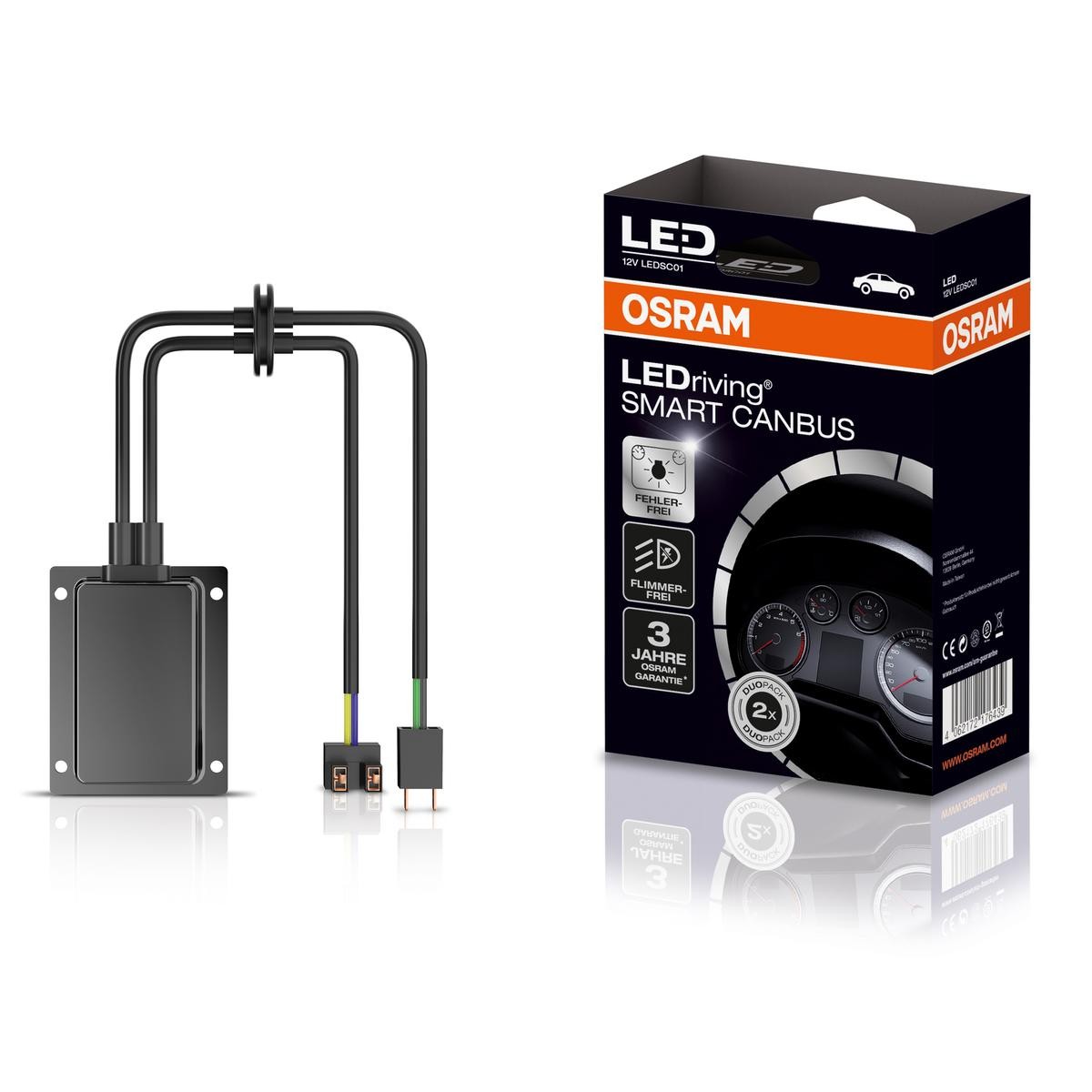 OSRAM Σετ καλωδίων LEDSC01-2HFB LEDSC01-2HFB LEDriving SMART CANBUS Σετ καλωδίων NISSAN LEAF OSRAM