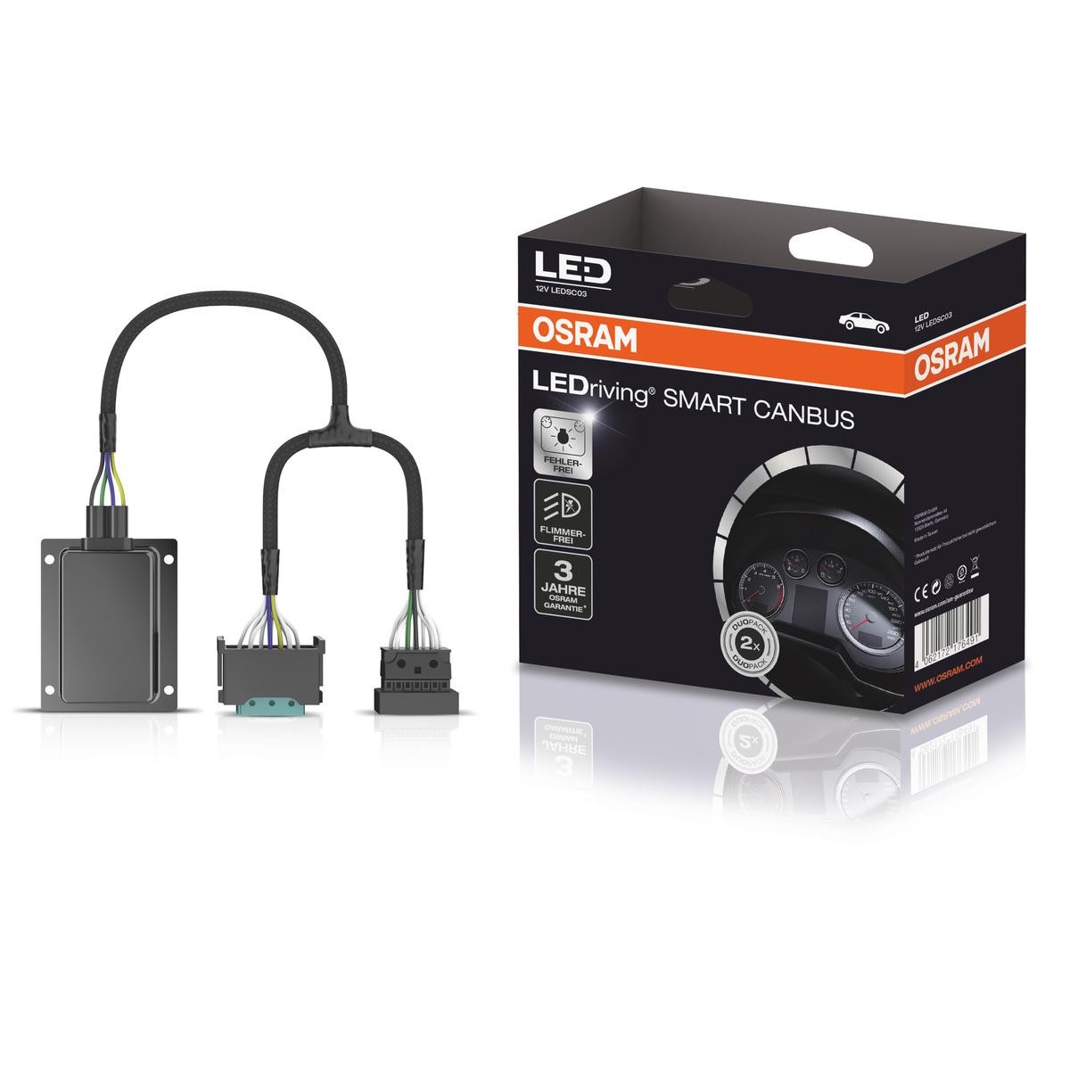 OSRAM Σετ καλωδίων LEDSC03-2HFB Σετ καλωδίων OSRAM LEAF LEDSC03-2HFB φθηνά