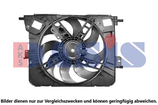 Koelventilator AKS DASIS 188097N AKS DASIS 188097N Koelvin SMART FORFOUR 2019