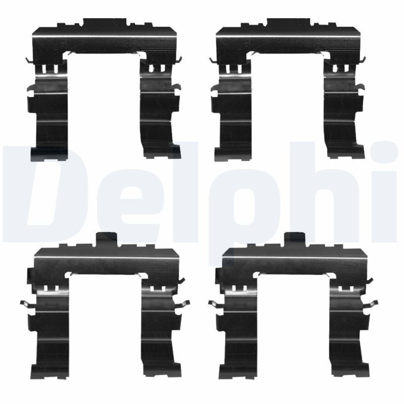 DELPHI Kit accessori, pastiglia freno LX0672 DELPHI LX0672 Kit accessori, pastiglia freno Subaru Outback V originali prezzo