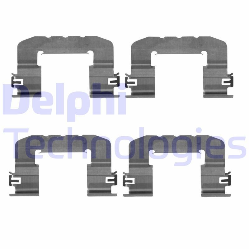 DELPHI Zubehörsatz, Scheibenbremsbelag LX0725 LX0725 Zubehörsatz, Scheibenbremse HYUNDAI GETZ DELPHI kaufen