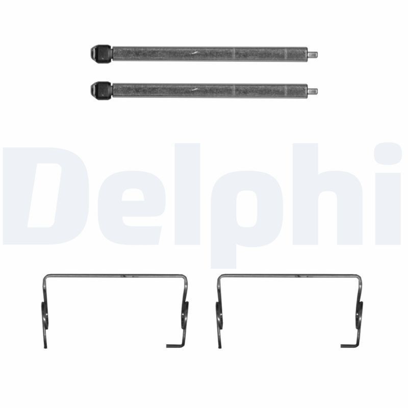 DELPHI Piederumu komplekts, Disku bremžu uzlikas LX0745 DELPHI LX0745 Piederumu komplekts, disku bremžu uzlikas Europa S2 Coupe cena