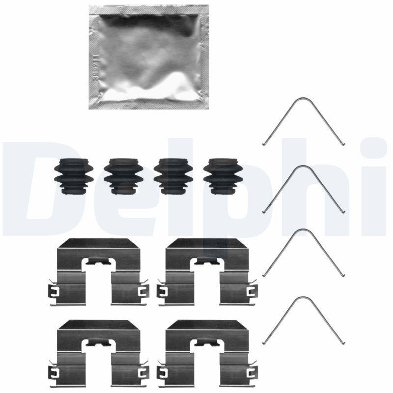 DELPHI Accessoireset, schijfremblok LX0746 Accessoireset, schijfremblok DELPHI i10 LX0746 goedkoop