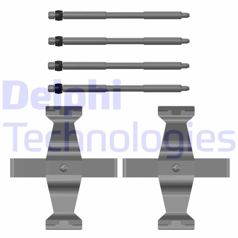 DELPHI Σετ βοηθ. εξαρτημάτων, τακάκια φρένων LX0785 DELPHI LX0785 Σετ βοηθ. εξαρτημάτων, τακάκια φρένων Range Rover Velar L560 τιμες