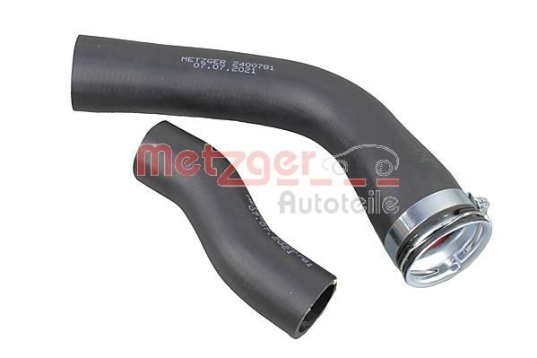 METZGER Tubo flexível do ar de sobrealimentação 2400781 Tubo turbina ALFA ROMEO METZGER 2400781