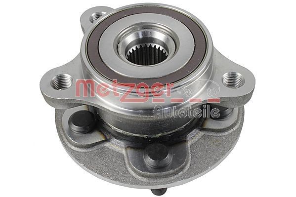 METZGER Radlagersatz WM 2273 WM 2273 METZGER SMART Radnabe hinten und vorne