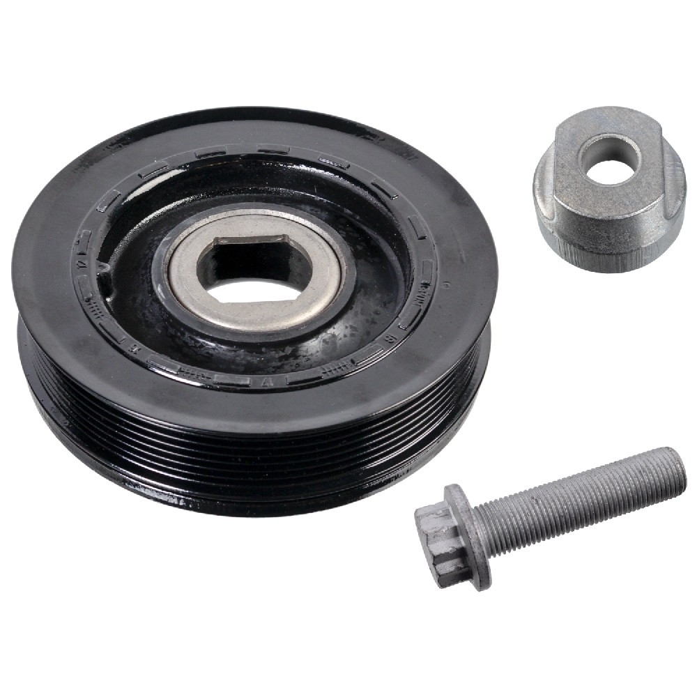 FEBI BILSTEIN Krukaspoelie 175310 FEBI BILSTEIN 175310 Riemschijf voor krukas Vauxhall VIVARO originele