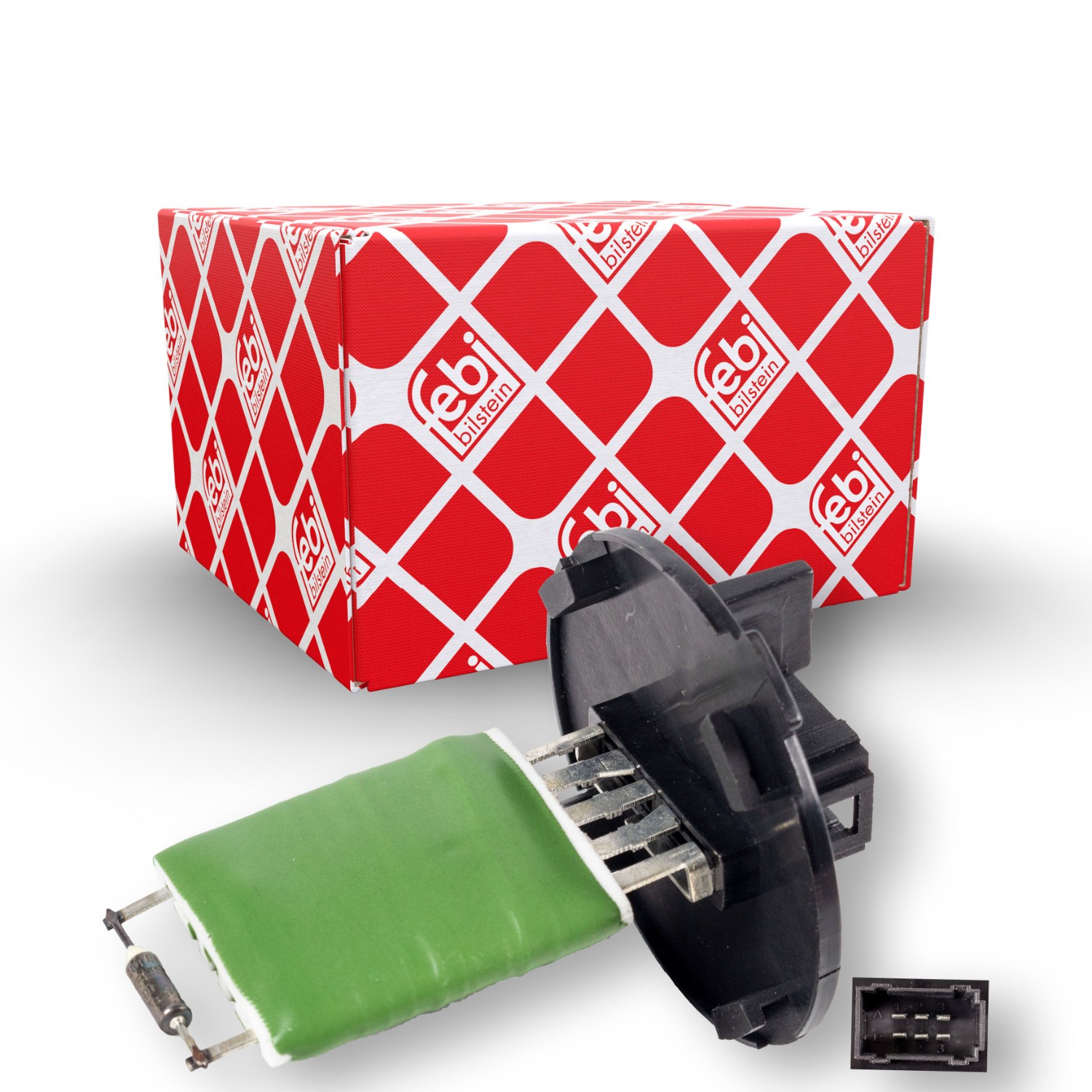 FEBI BILSTEIN Αντίσταση, βεντιλατέρ εσωτ. χώρου 176041 176041 Η αντίσταση του ανεμιστήρα CITROËN C2 FEBI BILSTEIN