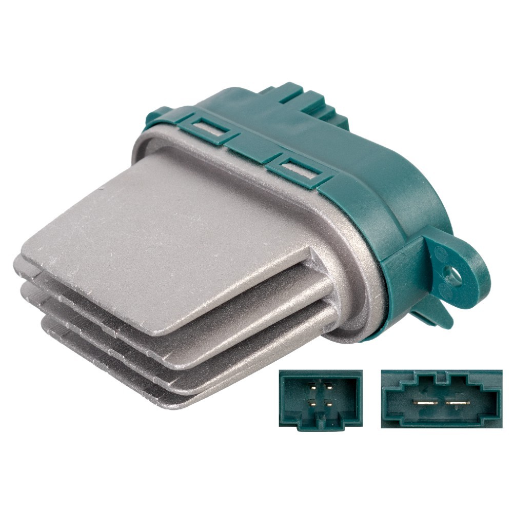 FEBI BILSTEIN Rezistors, Salona ventilators 176042 FEBI BILSTEIN 176042 Apsilde / Ventilācija PORSCHE orģinālās
