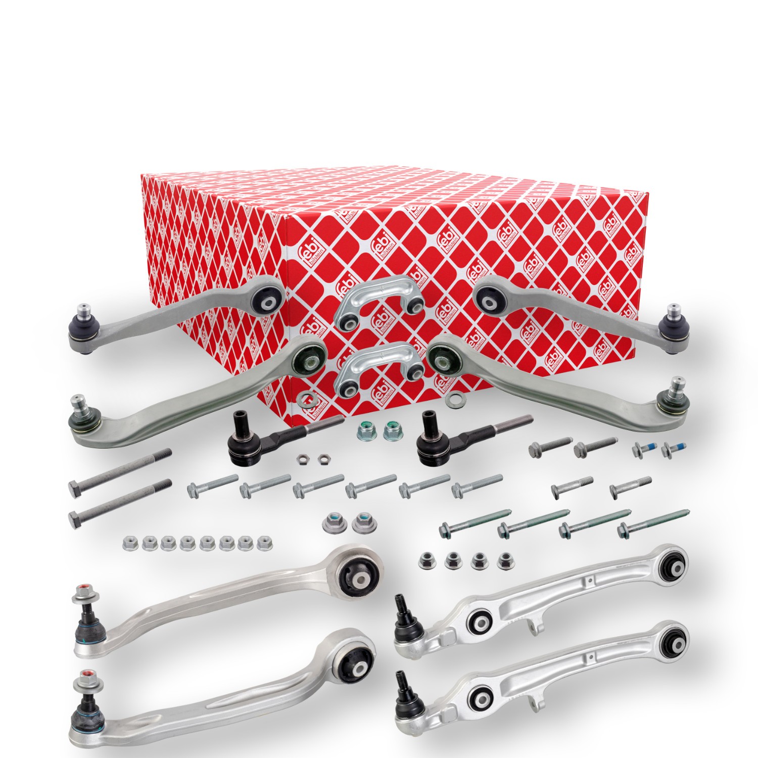 FEBI BILSTEIN Σετ τιμονιού, ανάρτηση τροχών 176159 Σετ επισκευής ψαλίδι FEBI BILSTEIN 90 176159 φθηνά