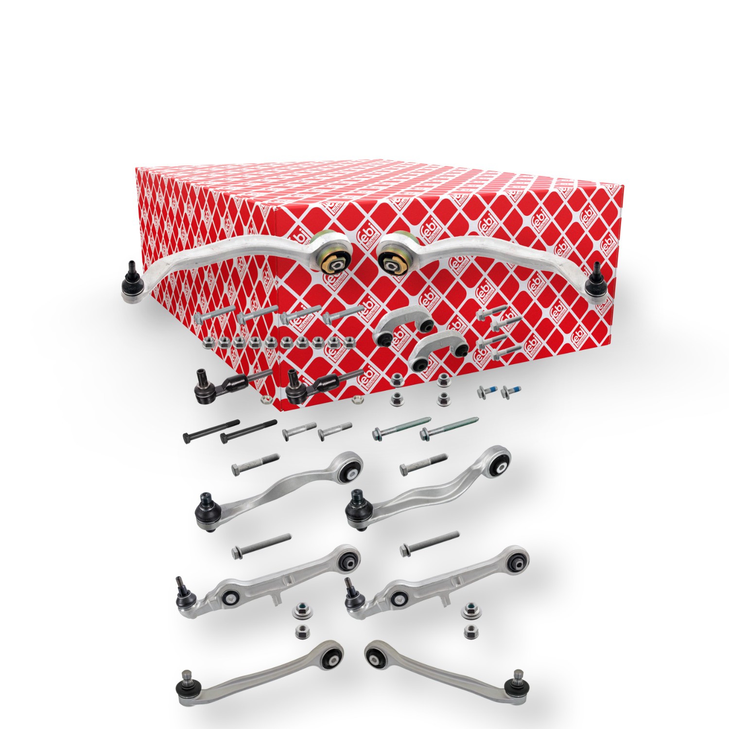 FEBI BILSTEIN Σετ τιμονιού, ανάρτηση τροχών 176262 FEBI BILSTEIN 176262 Σετ επισκευής ψαλίδι FORD USA Mustang Mach-E φθηνά