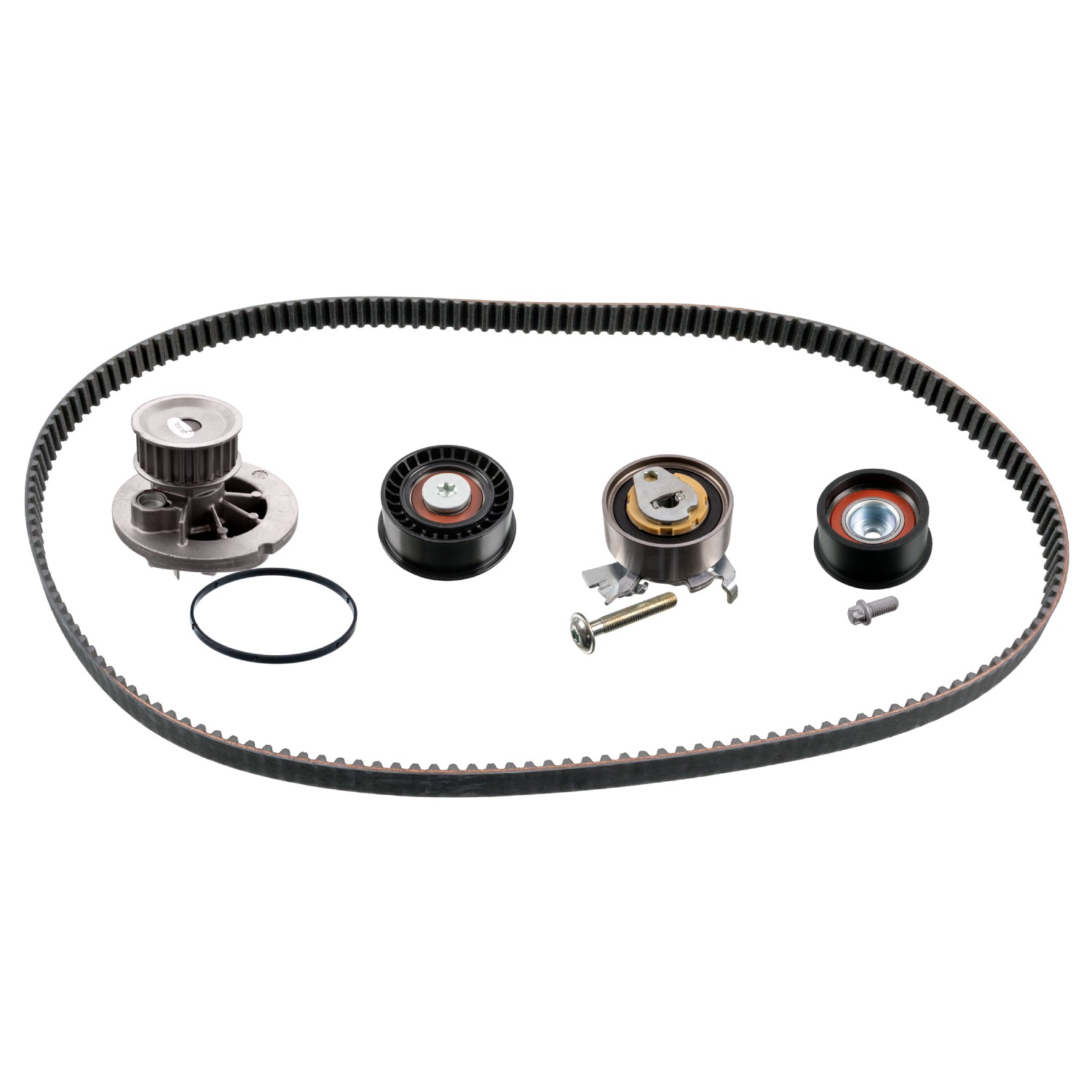 FEBI BILSTEIN Kit cinghia distribuzione, pompa acqua 176609 FEBI BILSTEIN 176609 Kit completo cinghia di distribuzione Astra F Classic CC (T92) prezzo