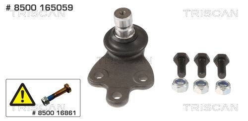 TRISCAN Pallonivel 8500 165059 8500 165059 TRISCAN Alapallonivel Ford KUGA hinta