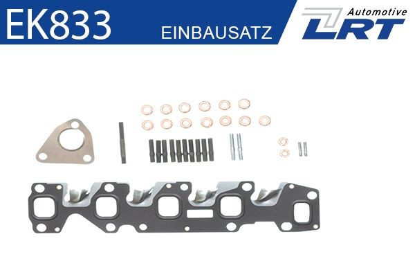 LRT Kit de montagem, colector de escape EK833 Kit de montagem sistema de escape LRT SUBARU EK833