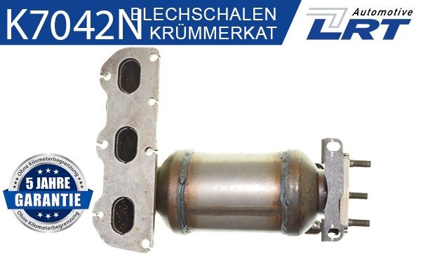 Catalyseur en coude LRT K7042N LRT K7042N: Collecteur d'echappement Seat IBIZA 2007