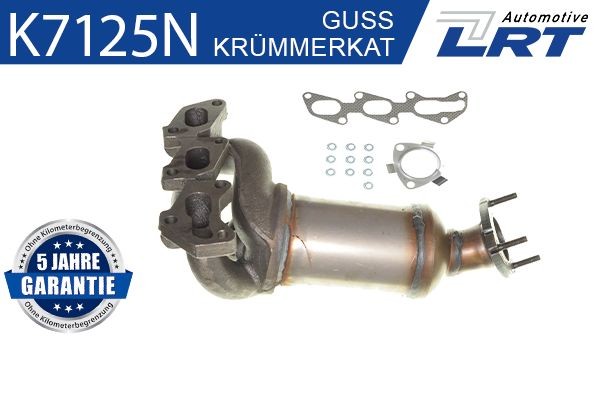 LRT Catalyseur en coude K7125N K7125N Collecteur d'echappement LRT OPEL MERIVA
