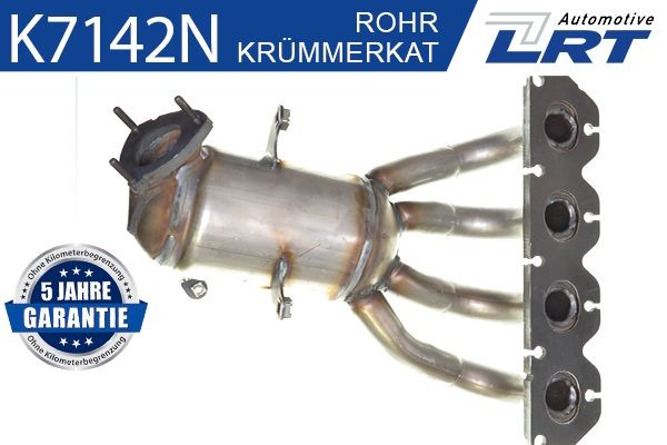 Grenrörskatalysator LRT K7142N LRT K7142N: Extraktorgrenrör Alfa Romeo 166 2003