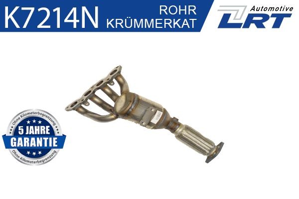LRT Grenrörskatalysator K7214N LRT K7214N Grenrör Ford Fiesta Mk6