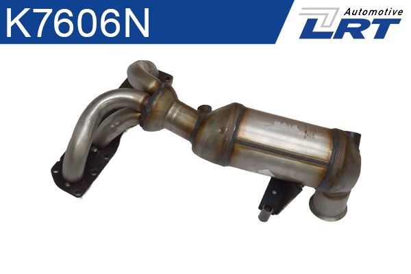 Catalyseur en coude LRT K7606N LRT K7606N: Collecteur d'echappement Peugeot 207 2007