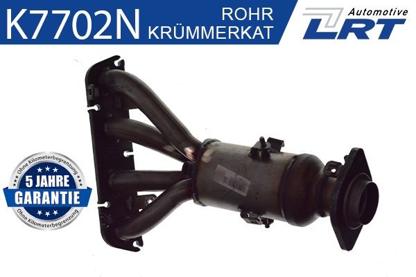 Kollektorkatalüsaator LRT K7702N LRT K7702N TOYOTA AVENSIS 2000 Kollektor väljalaskesüsteem