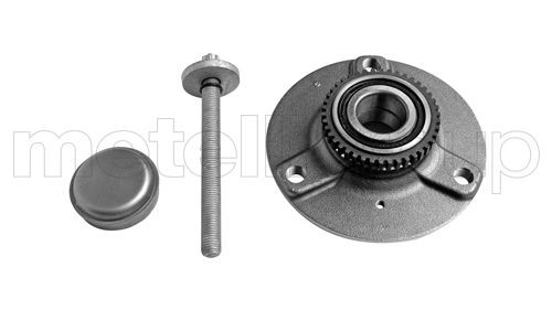 METELLI Wheel bearing kit 19-2847 METELLI 19-2847 Smart Roadster Coupe 452 wheel bearing rear and front price
