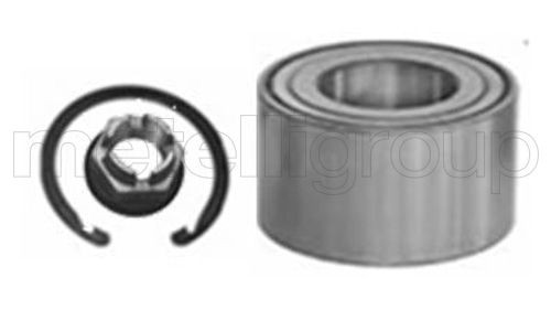 Σετ ρουλεμάν τροχών METELLI 19-2872 METELLI 19-2872 Μουαγιέ τροχού DACIA DUSTER 2012