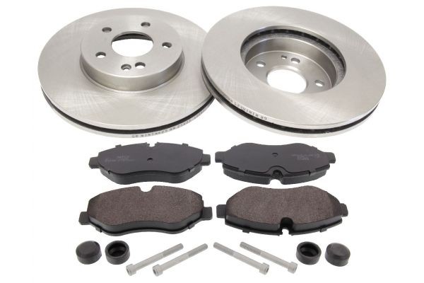 MAPCO Σετ φρένων, δισκόφρενα 47005 MAPCO 47005 γνήσια Δισκόπλακες & τακάκια φρένων S-class (V223) κόστος