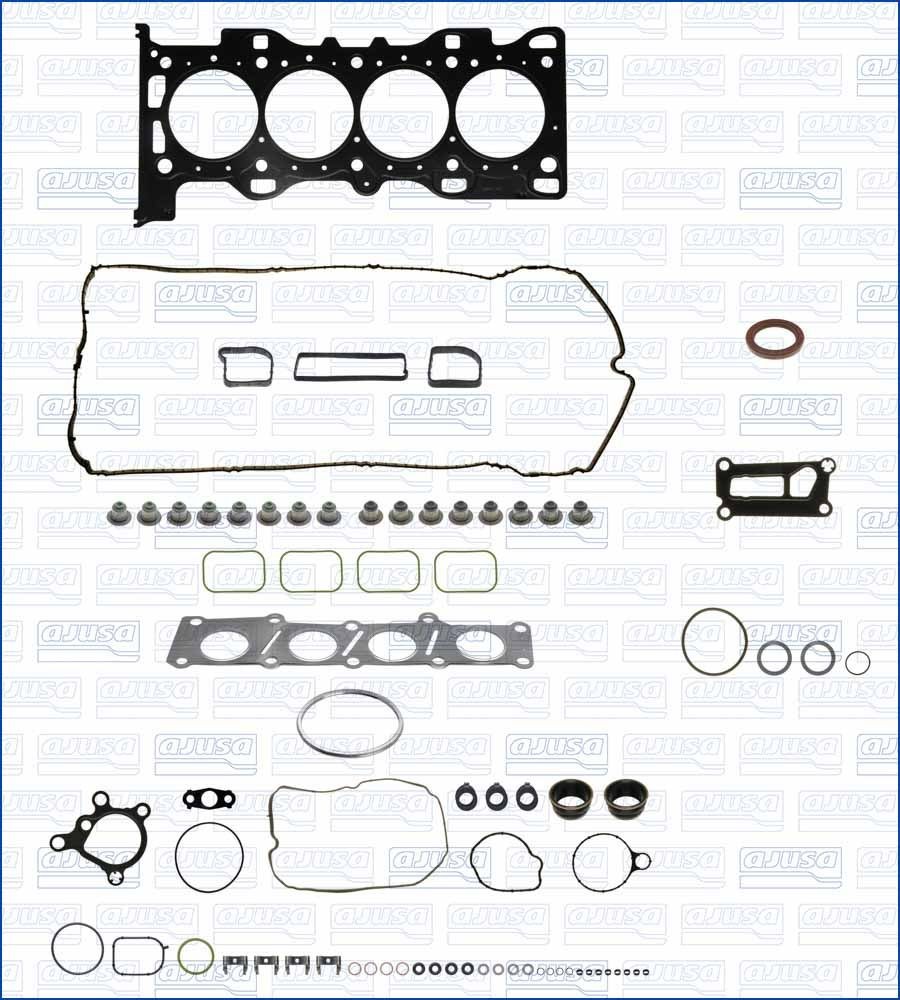 AJUSA Πλήρες σετ στεγανοποίησης κινητήρας 50516300 AJUSA 50516300 Σετ επισκευής στροφαλοθάλαμος Jaguar F-Pace X761 τιμες