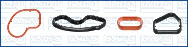 AJUSA Seal Kit, injector nozzle 77032500 77032500 AJUSA injector seals for FORD S-MAX