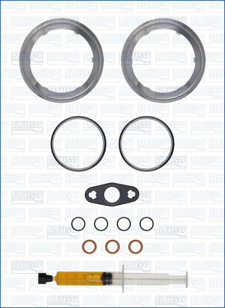 Kit montaggio turbocompressore AJUSA JTC12507 AJUSA JTC12507 Kit montaggio impianto gas scarico BMW Serie 5 2020