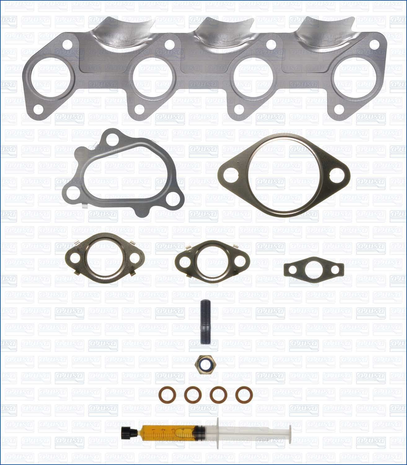 AJUSA Kit de montage, compresseur JTC12565 Hyundai i30 Kit de montage turbocompresseur AJUSA JTC12565