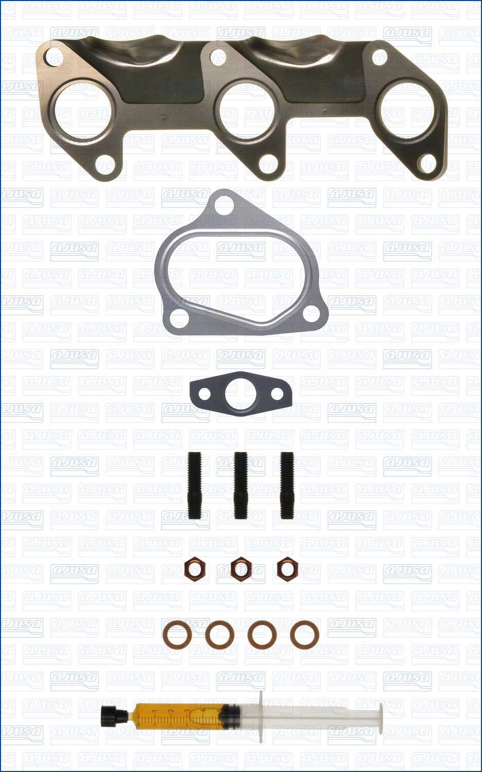 AJUSA Monteringsats, Turbo JTC12567 JTC12567 AJUSA monteringssats avgassystem Hyundai i40